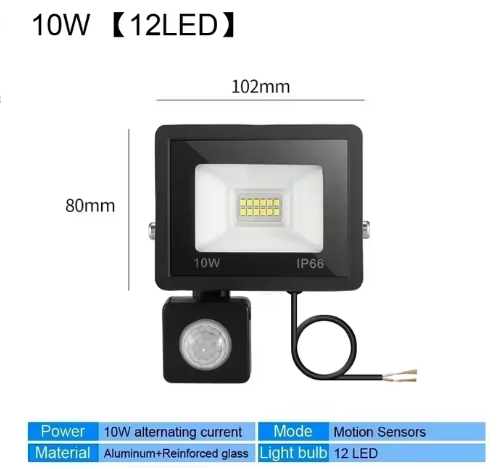 Motion Sensor LED Flood Light Royal Store & Home Decor
