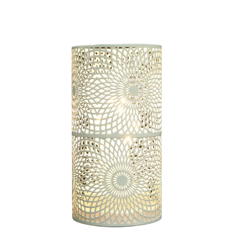 2Pcs/set Battery Powered Table Lamp Modern Cylinder Lamp