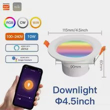 WIFI Smart LED Downlight Dimming Round Spot Light Royal Lights & Home Decor