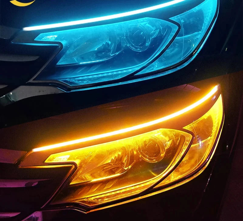 2pcs LED DRL Car Daytime Running Light
