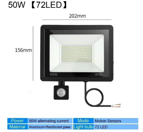 Motion Sensor LED Flood Light Royal Store & Home Decor