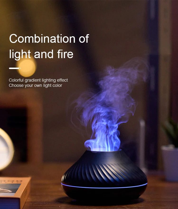 Humidifier with Color Flame Night Light Royal Lights & Home Decor