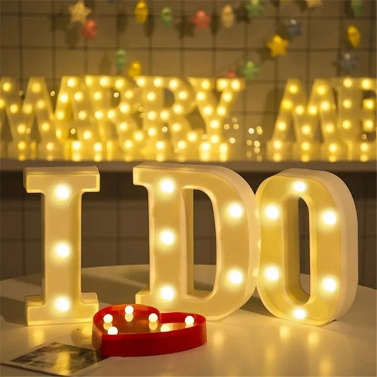 Alphabet LED Night Lights