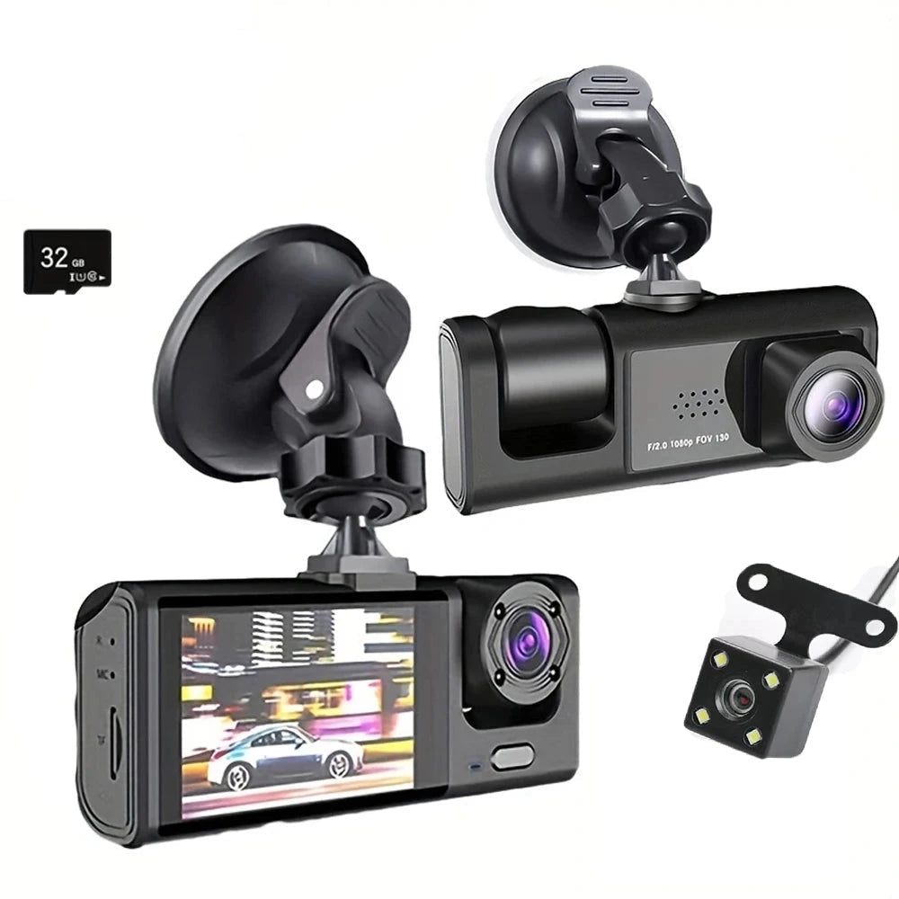 Dash Cam W/ IR Night Vision Loop Recording