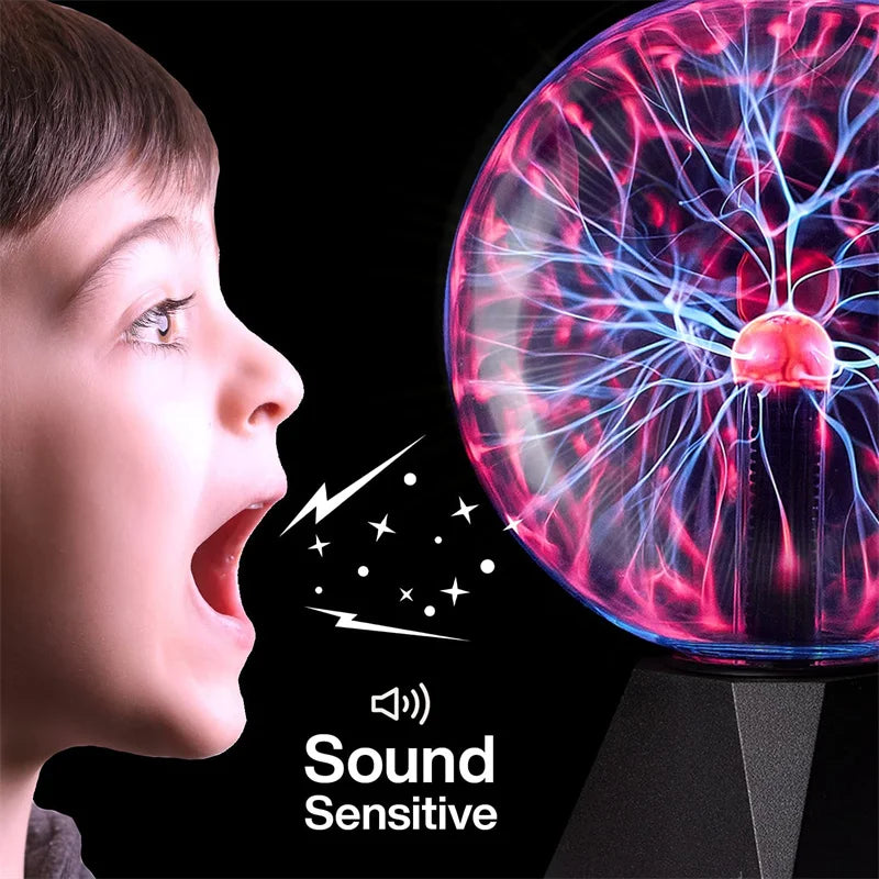 Magic Plasma Ball Lamp LED Atmosphere Night Light Touch control