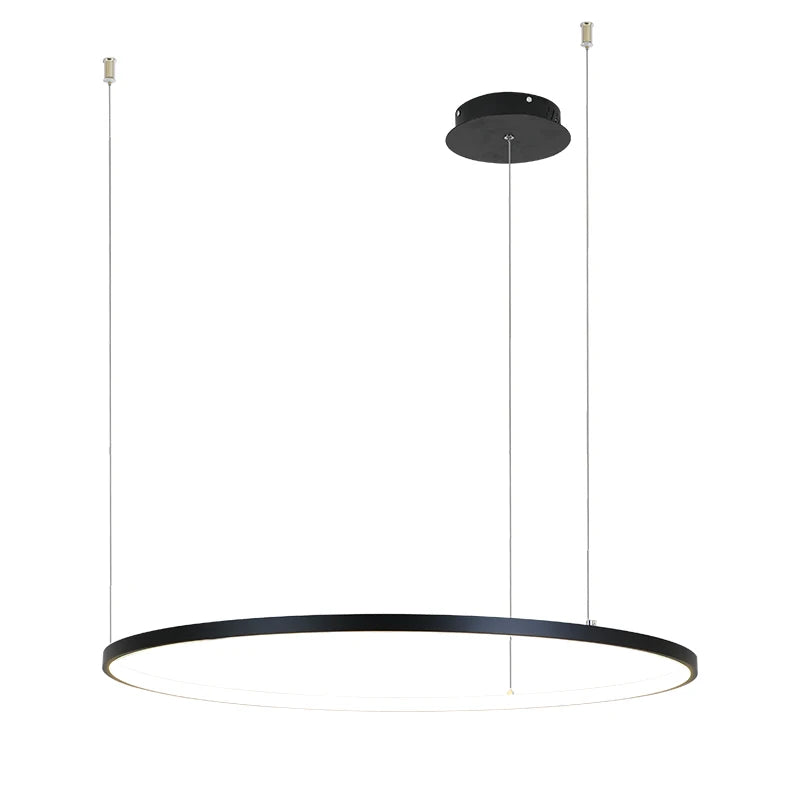 Modern led chandelier circle lights Royal Lights & Home Decor