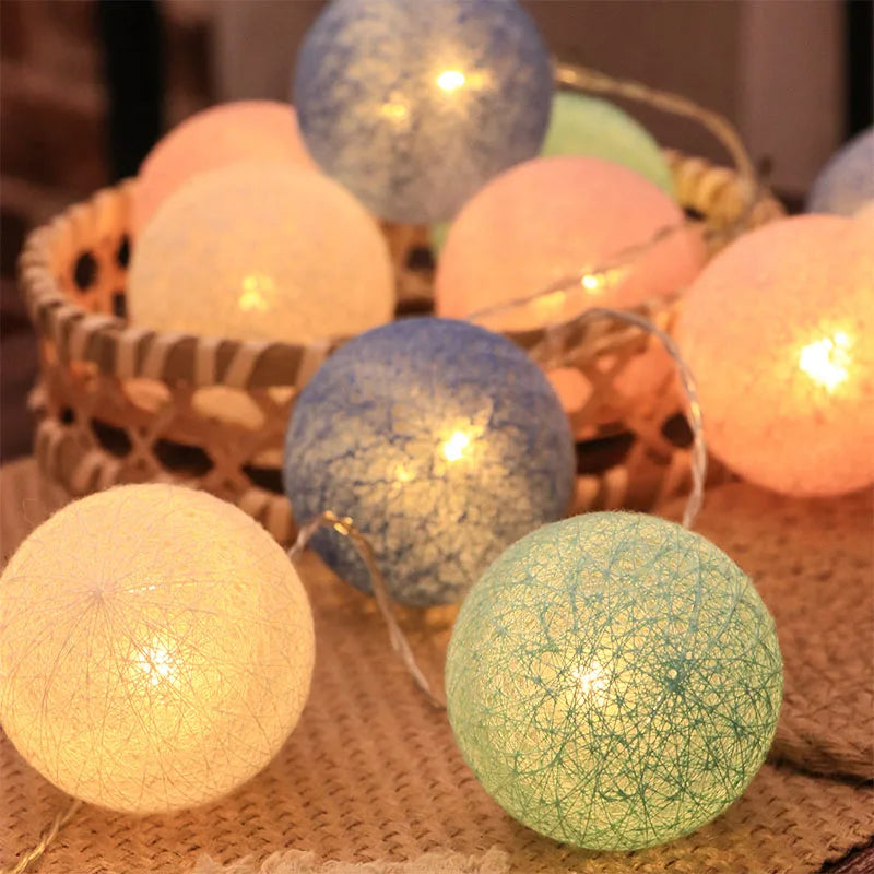 Cotton Ball light