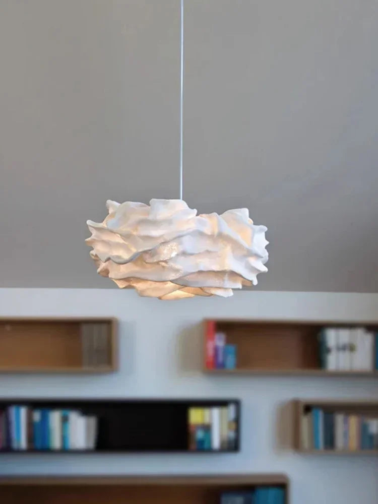 Hanging Chandelier Home Decor Stainless Steel Cloud Shaped Design Pnendant Light