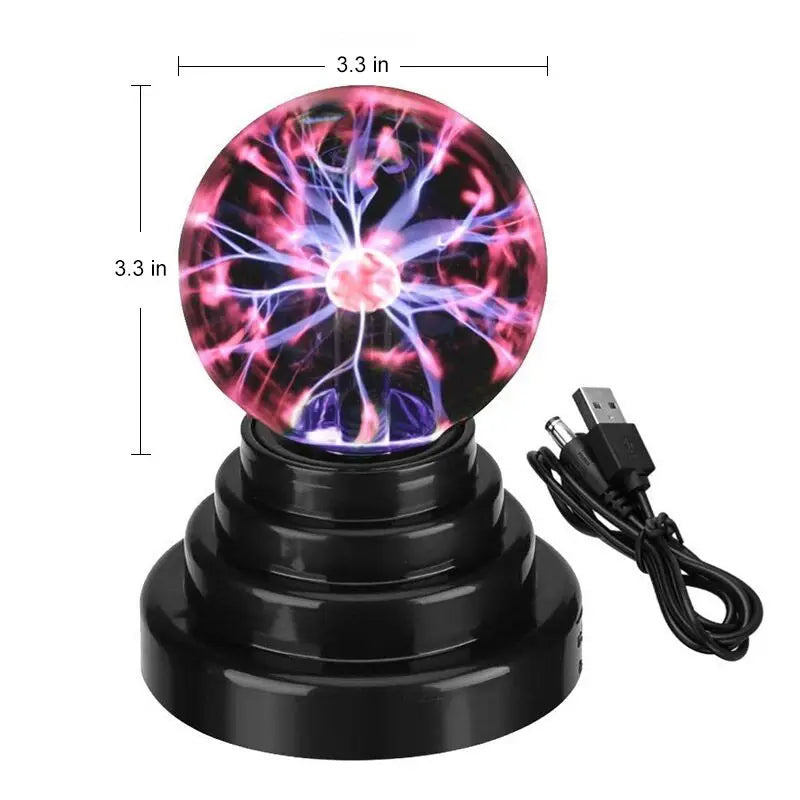 Magic Plasma Ball Lamp LED Atmosphere Night Light Touch control
