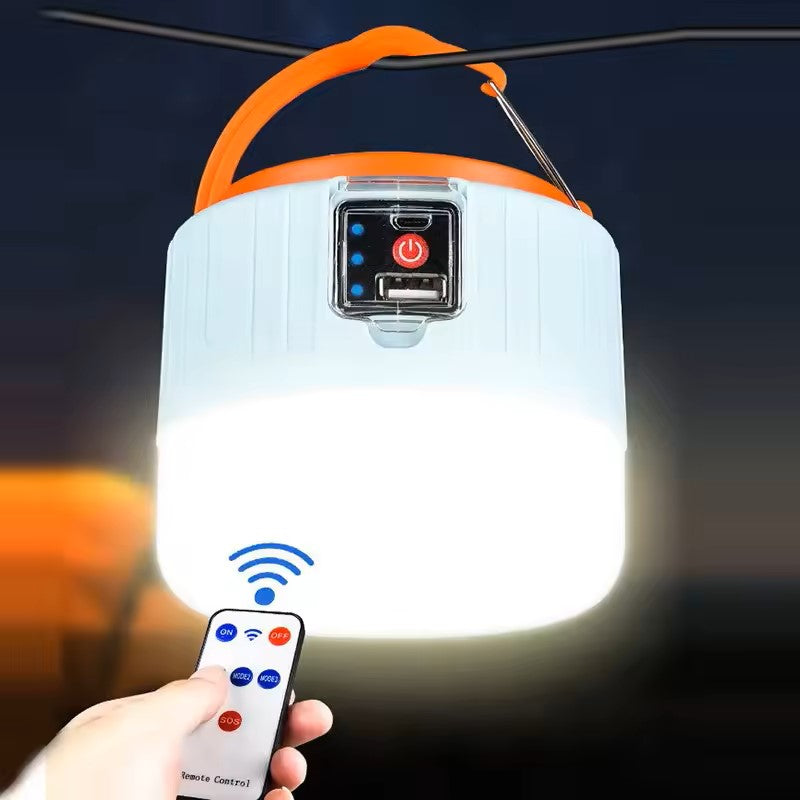Outdoor Solar LED Camping Lights USB Rechargeable