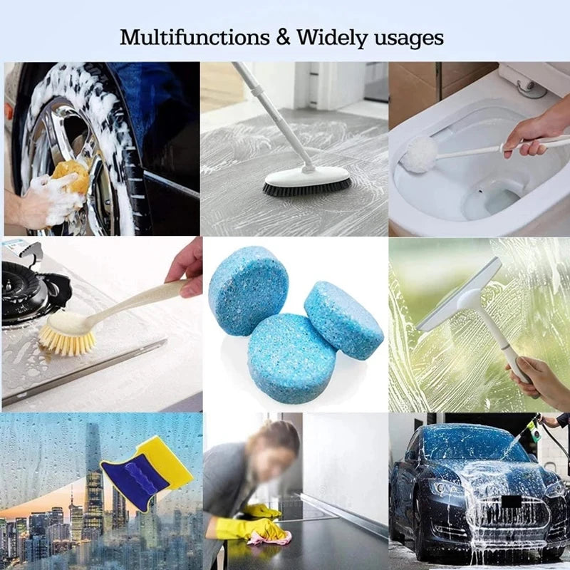 Solid Cleaner Car Windscreen Cleaner Effervescent Tablet Royal Lights & Home Decor