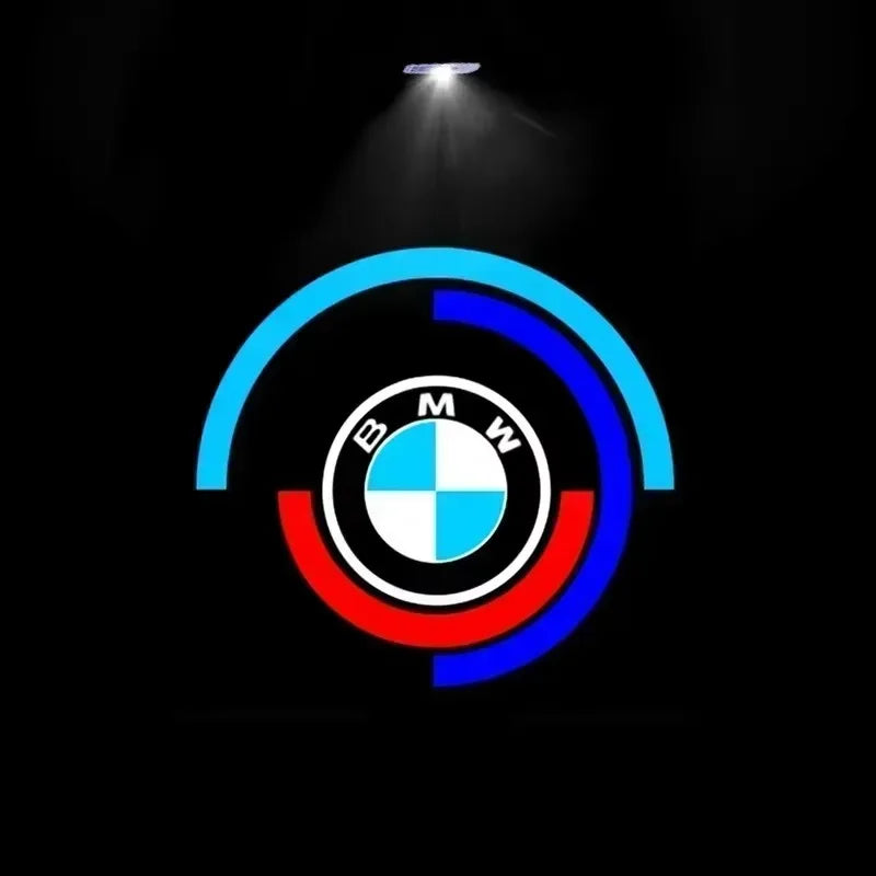2/4Pcs LED Car HD Door Welcome Light For BMW