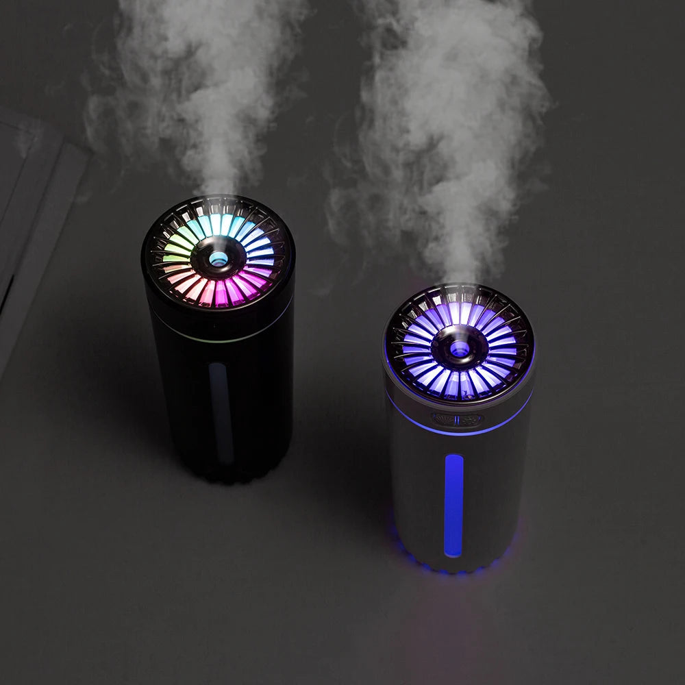 Wireless Car Air Humidifier Portable 300ML Royal Lights & Home Decor