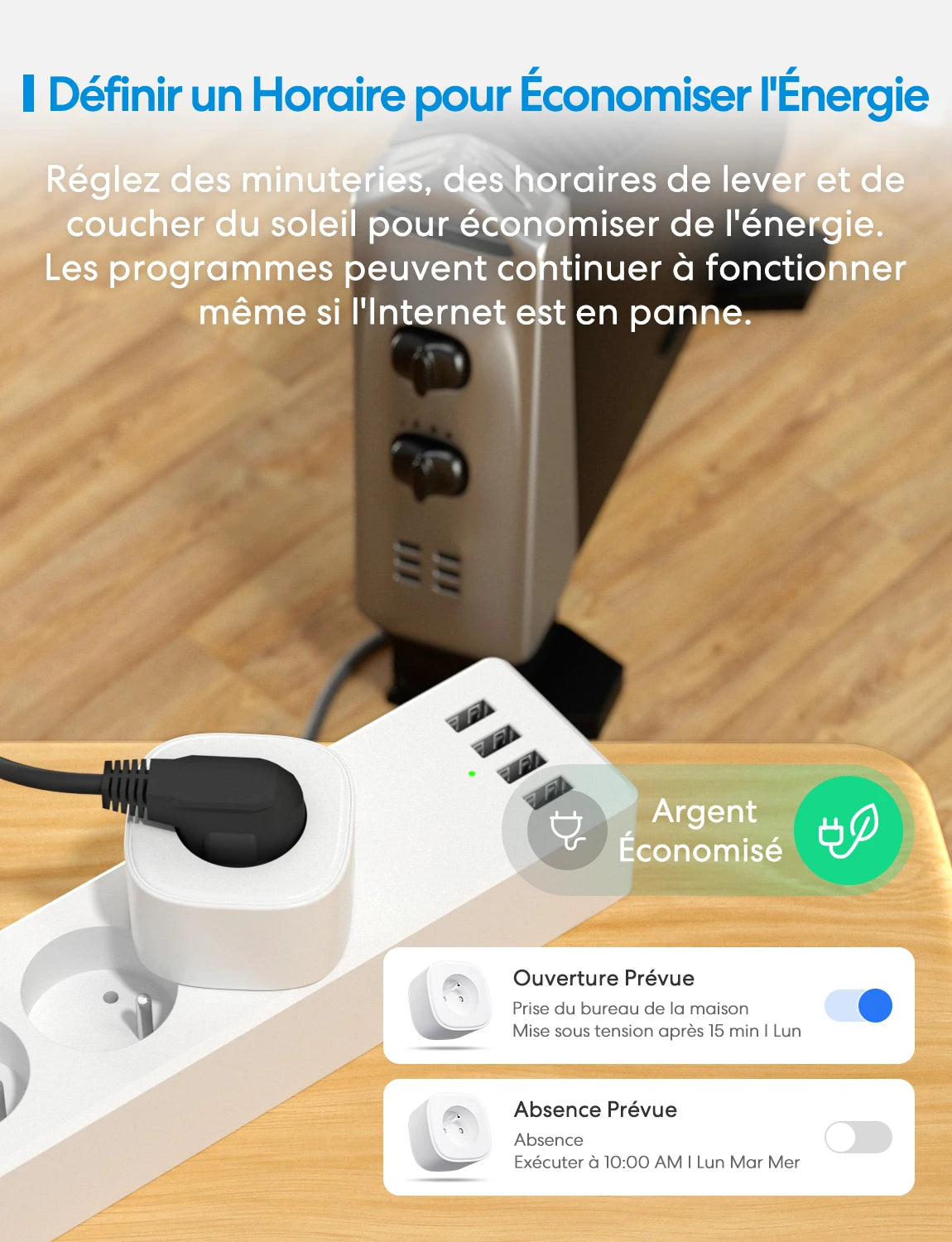 Home Kit Smart WIFI Plug FR Socket Timer Function APP Remote Control Support Alexa Google Home Royal Lights & Home Decor