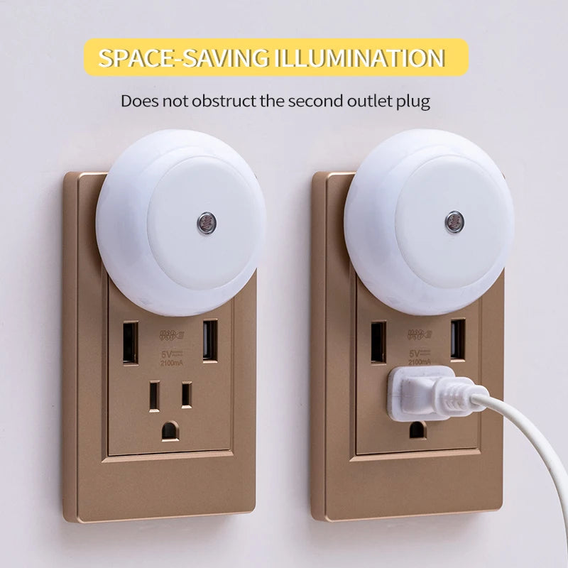 Light Sensor LED Night Light EU/US Royal Lights & Home Decor