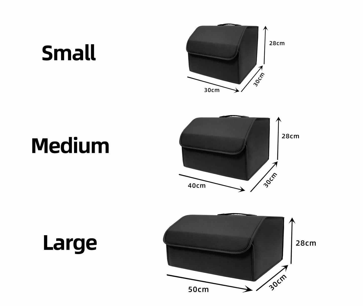 Car Organizer Trunk Storage Bag Large Capacity Royal Lights & Home Decor