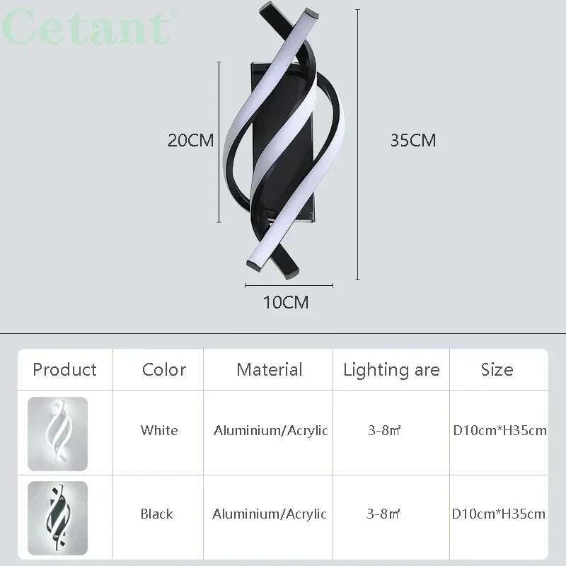 Modern LED Wall Lamp Royal Lights & Home Decor