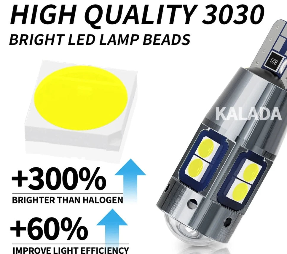 2x High Quality W5W T10 LED