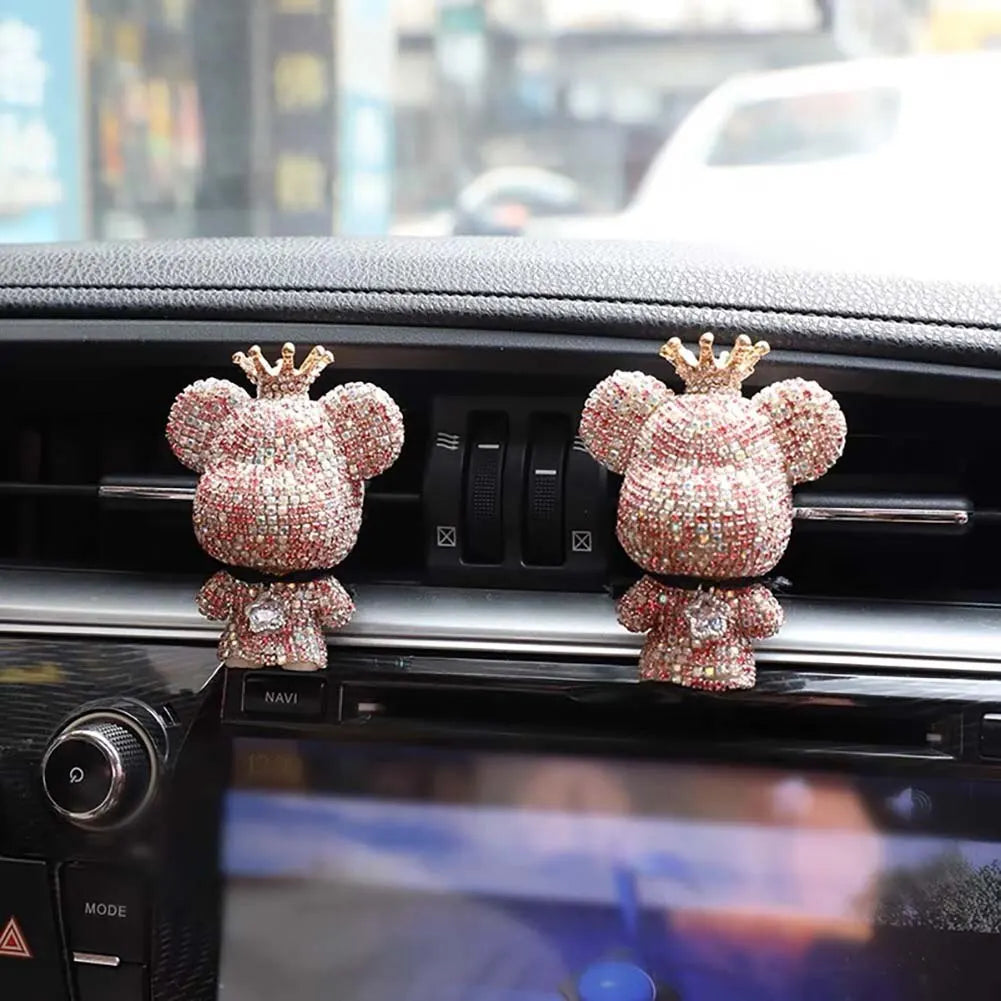 Cute Bear Car Fragrance Perfume Royal Lights & Home Decor