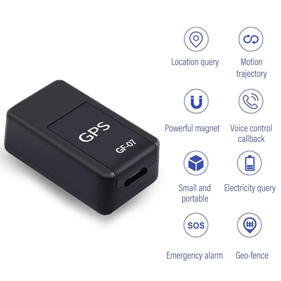 GPS Tracker Strong Magnetic Car Tracking Anti-Lost Anti-Theft Equipment - Royal Lights & Home Decor