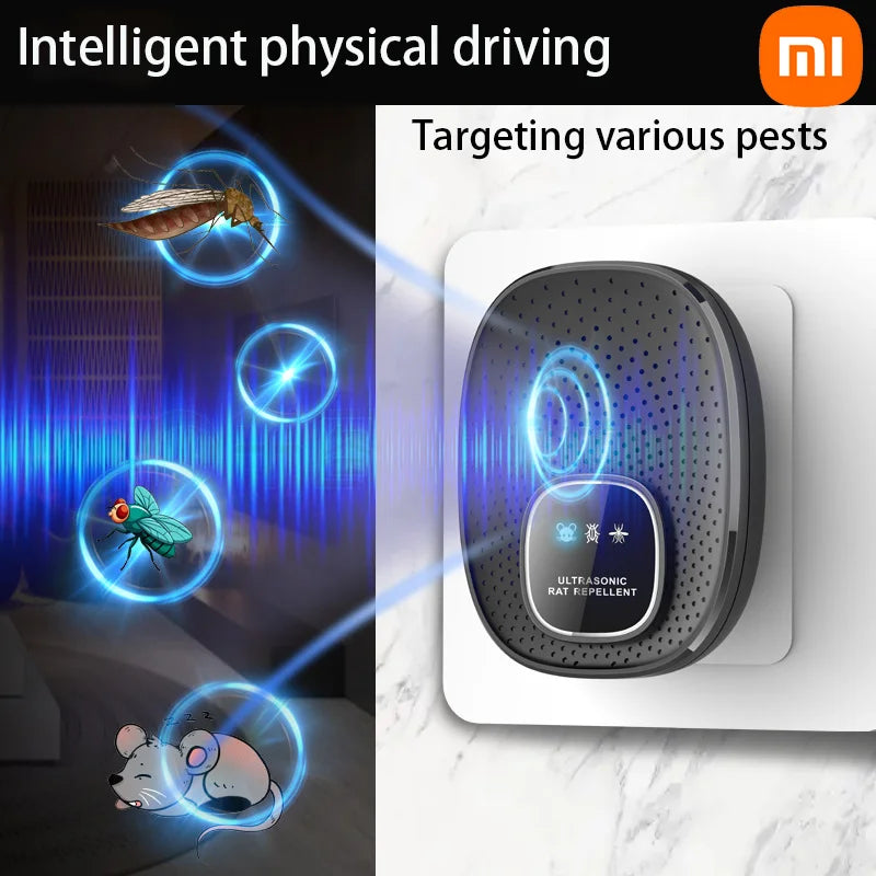 Ultrasonic Pest Repellent Plug-In - Effective Indoor Insect Control