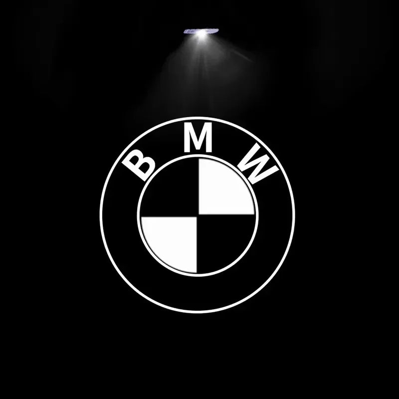 2/4Pcs LED Car HD Door Welcome Light For BMW