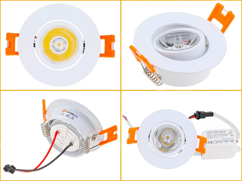 Aluminum Round LED Dimmable Ceiling Downlight