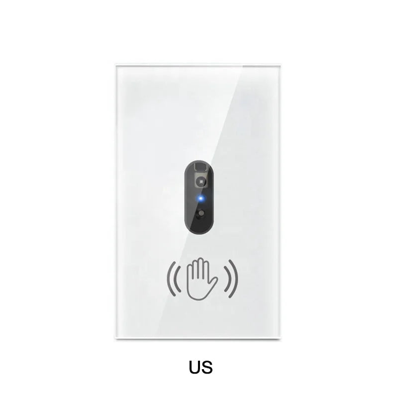 Touchless hand wave smart switch Non-Touch IR Sensing wall switch