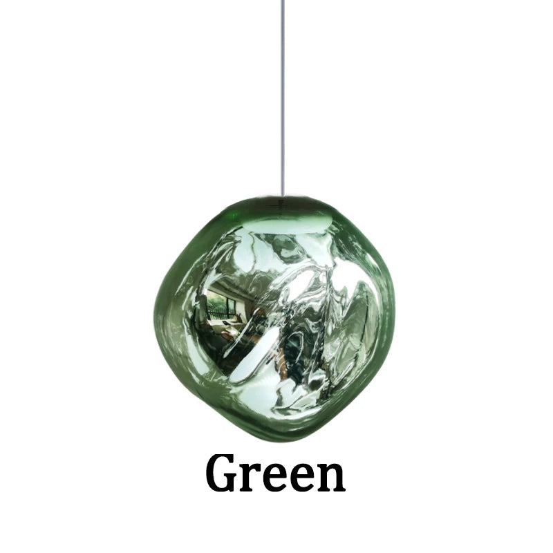 Modern Lava LED Chandeliers PVC Lighting