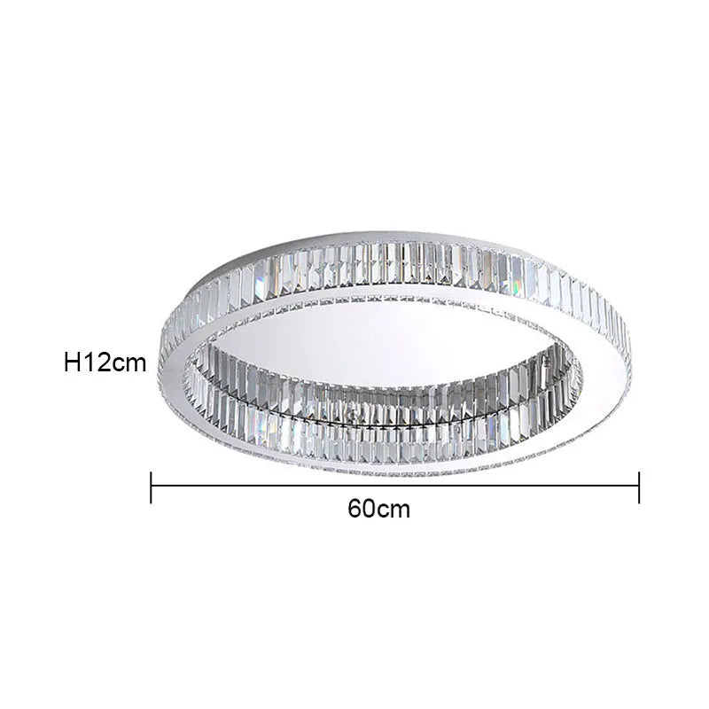 Modern Gold Crystal Ceiling Chandelier Led Indoor Lighting Decor