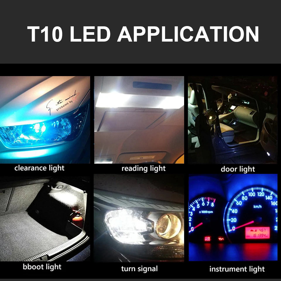 2X Newest w5w led t 10 car light - Royal Lights & Home Decor