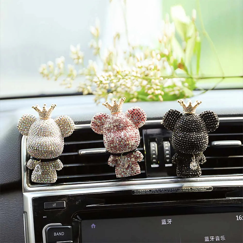 Cute Bear Car Fragrance Perfume Royal Lights & Home Decor
