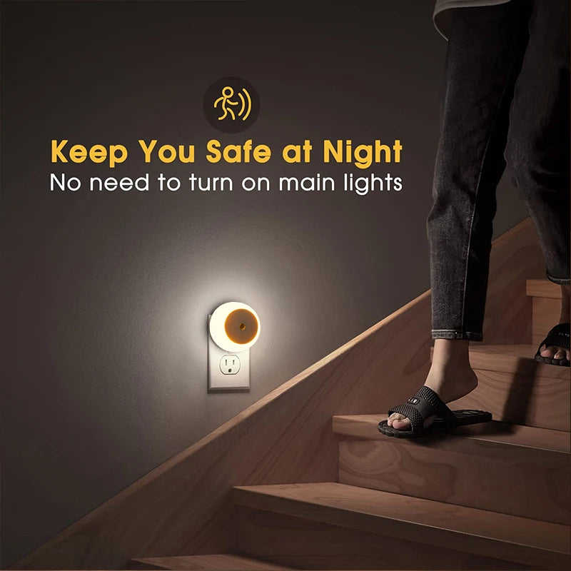 Light Sensor LED Night Light EU/US Royal Lights & Home Decor
