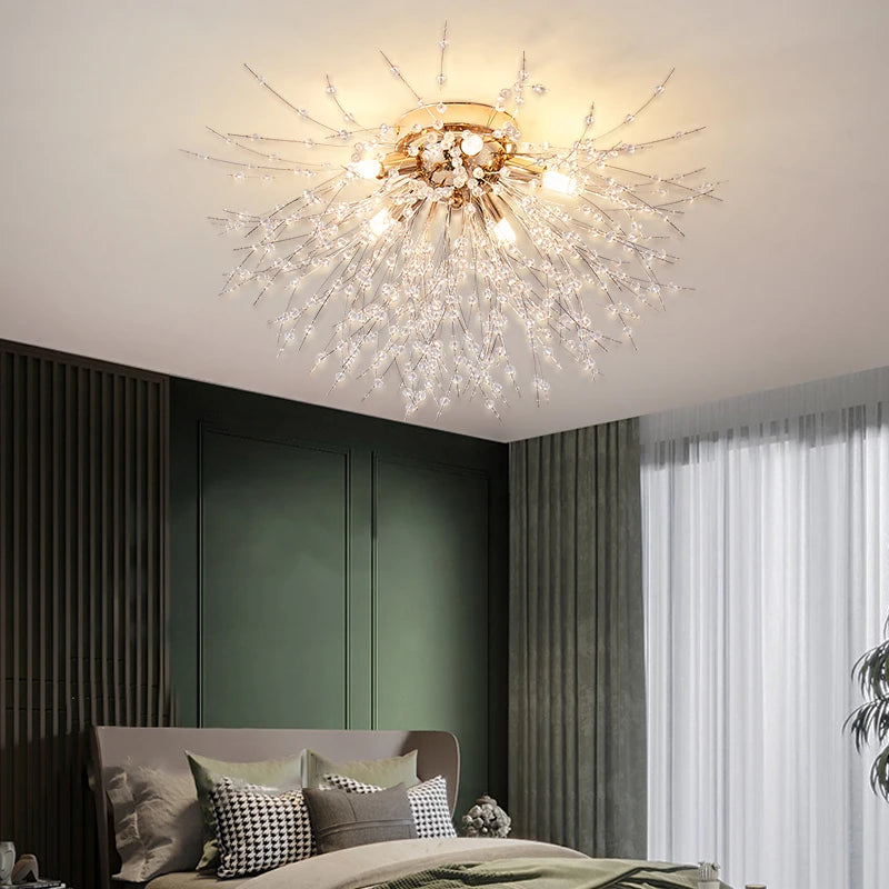 Modern Crystal Chandelier, Ceiling Light