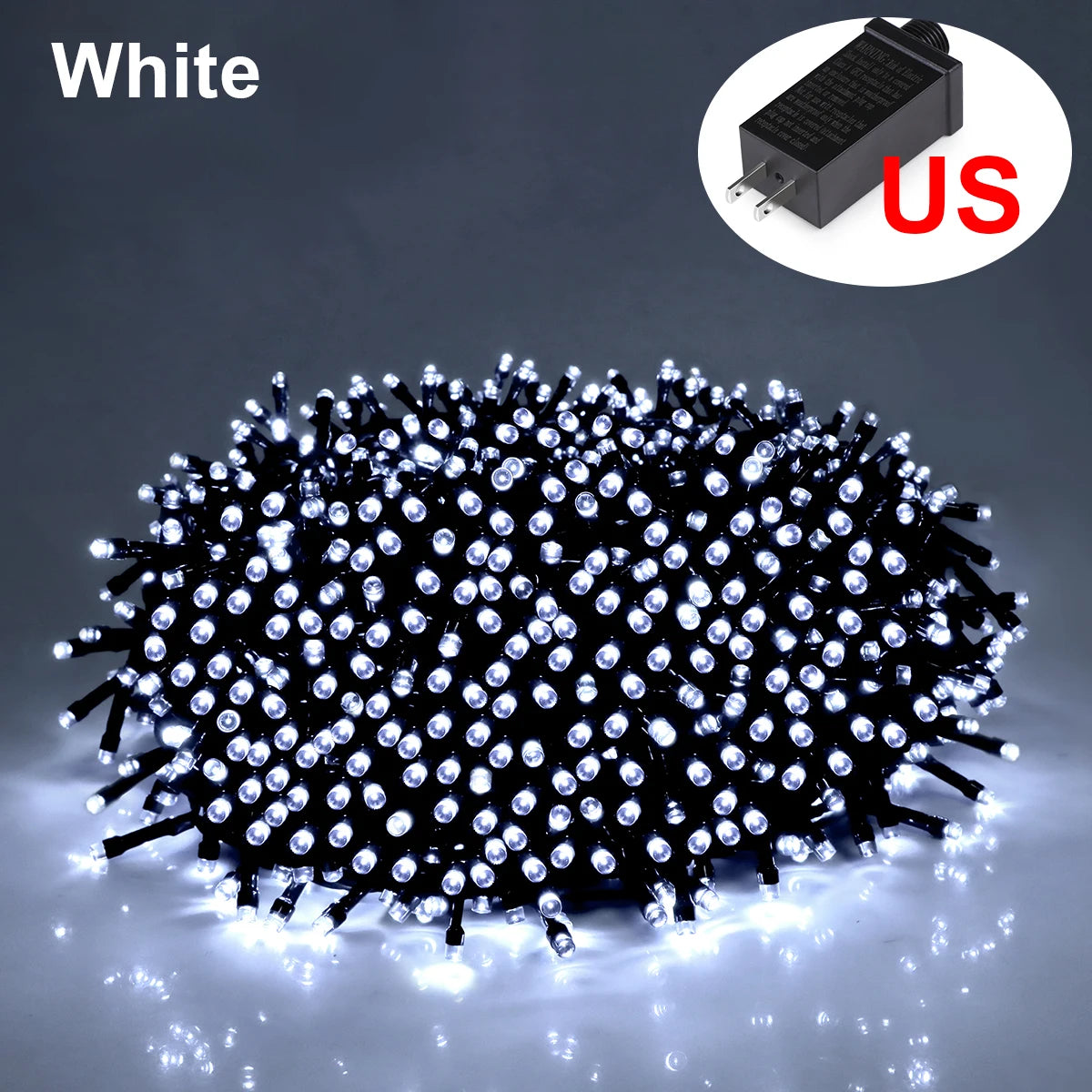 10M-100M Fairy Lights LED String Garland Christmas Light Waterproof Outdoor