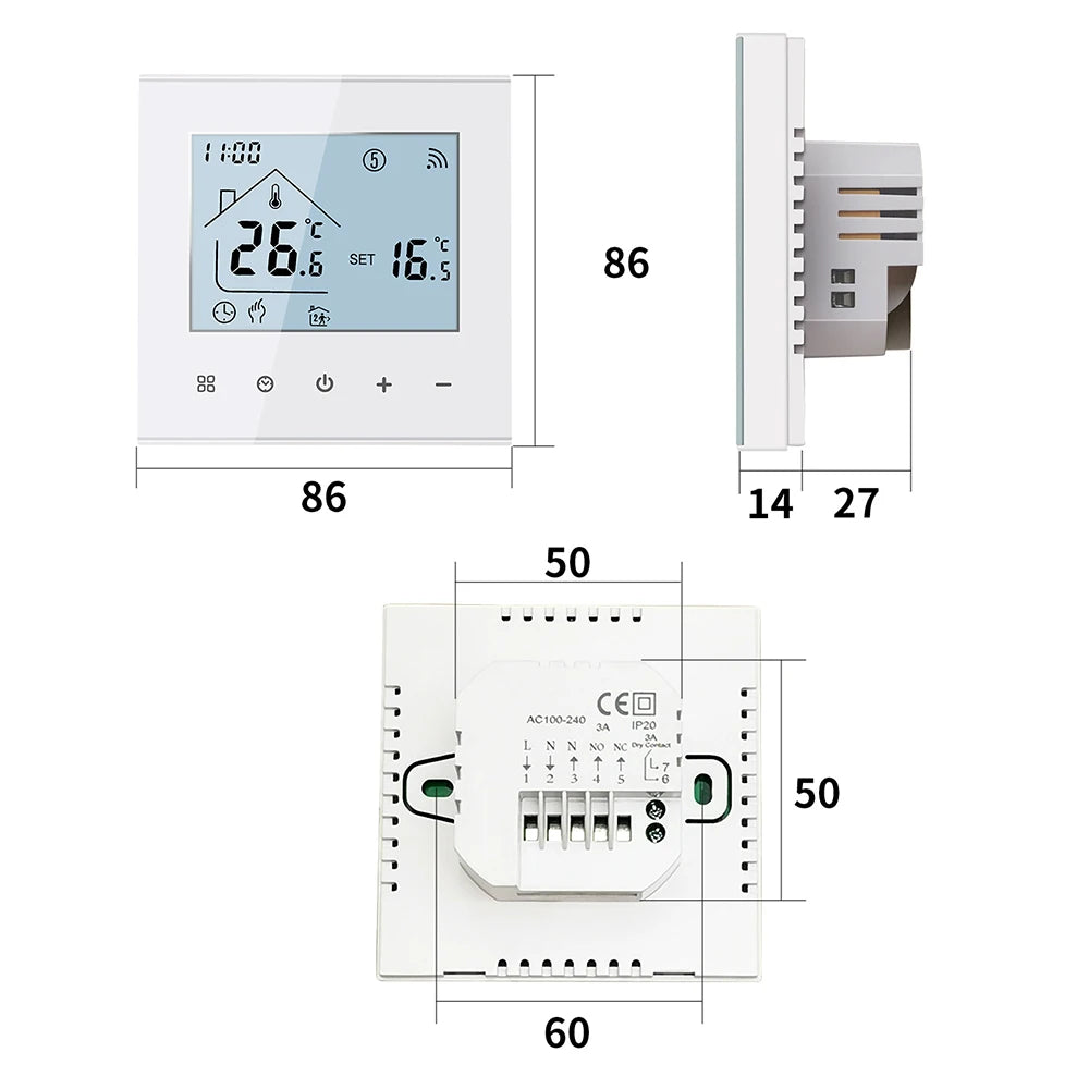 Electric/Gas Boiler/Water Heating Temperature Controller