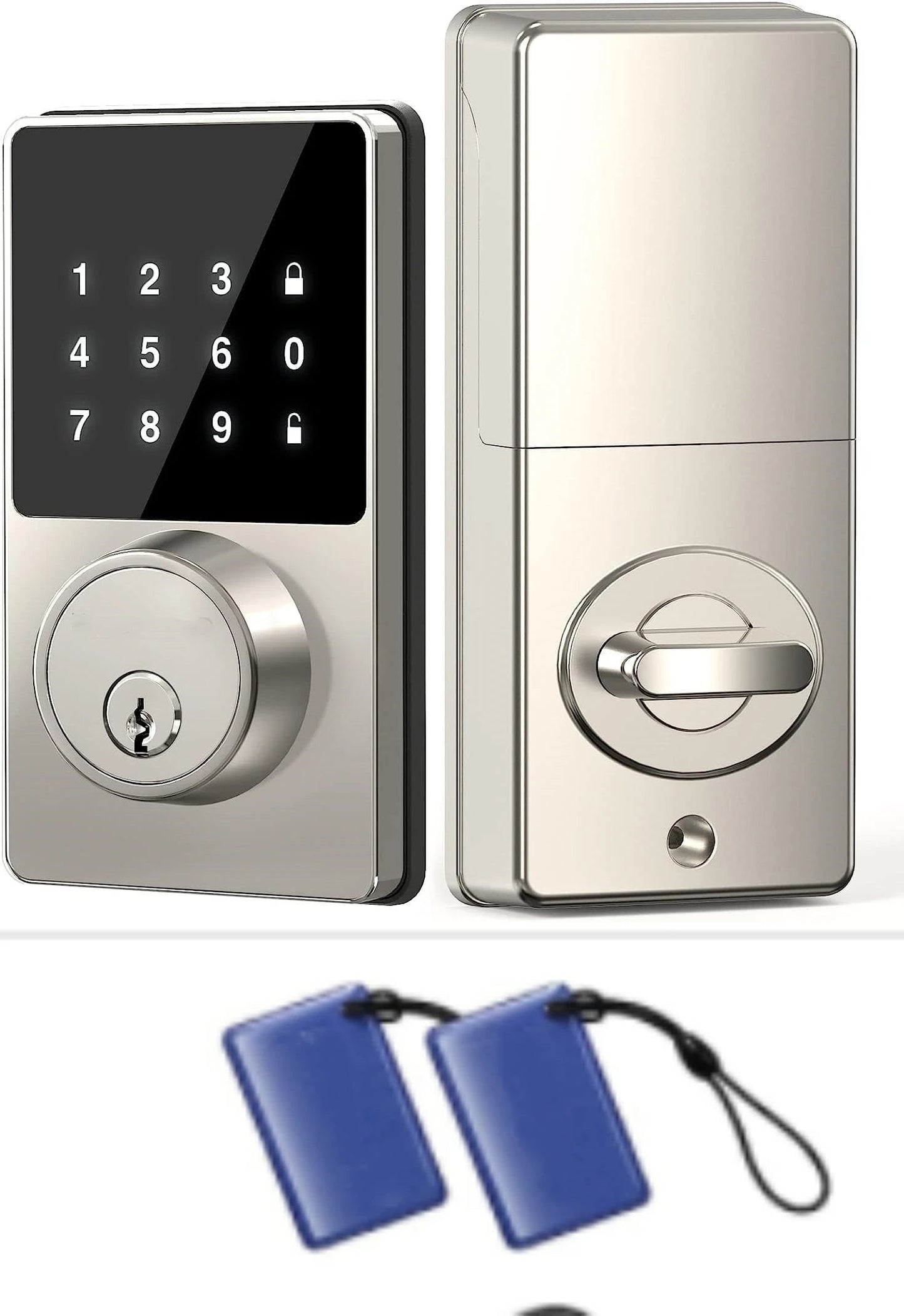 Smart Lock with password, Keyless Entry Door Lock with Touchscreen Keypads Royal Lights & Home Decor