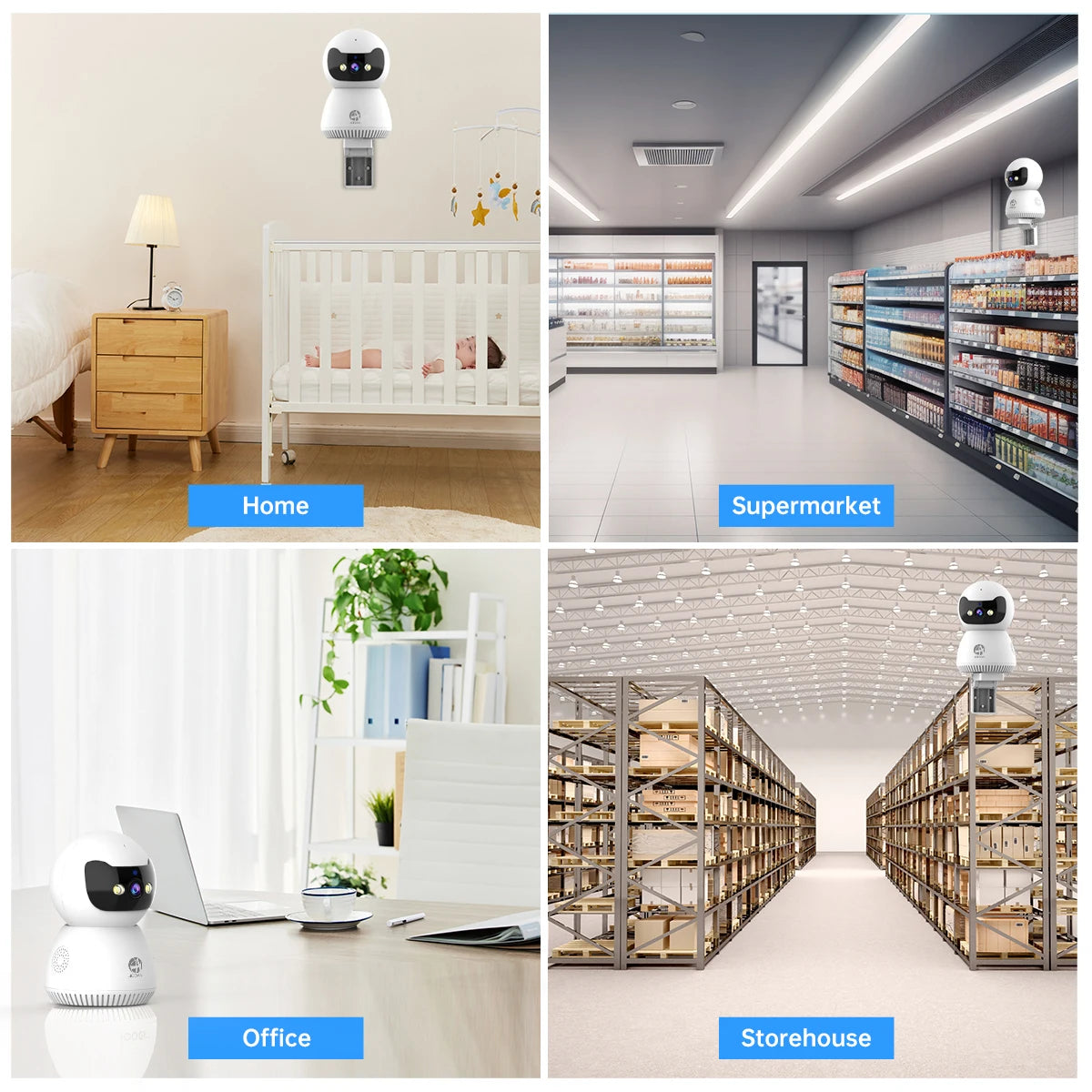 5MP 3MP IP Camera 5G WiFi Smart Home Indoor Wireless IP Surveillance Camera