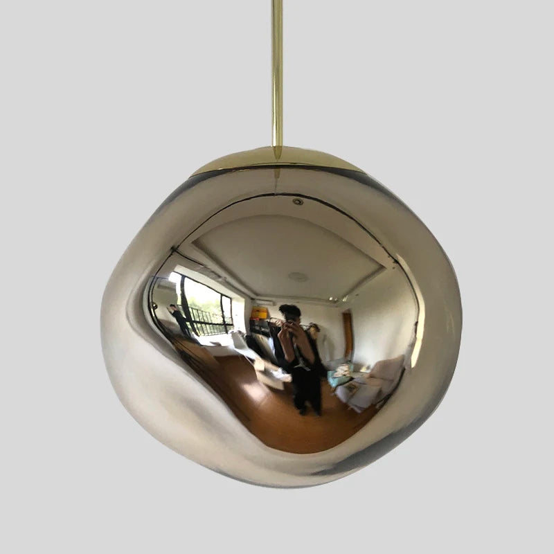 Modern Lava LED Chandeliers PVC Lighting