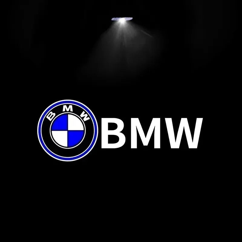 2/4Pcs LED Car HD Door Welcome Light For BMW
