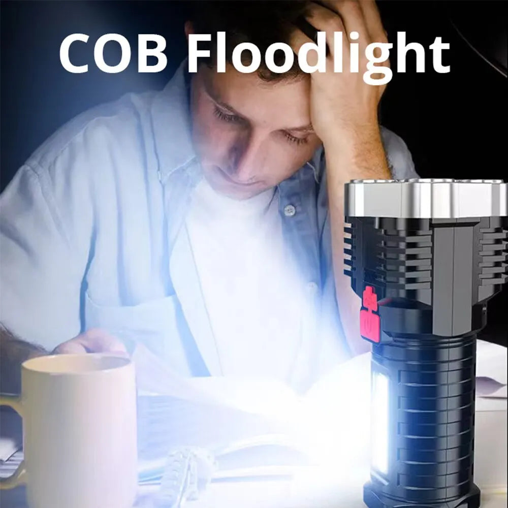 Led Flashlights Rechargeable