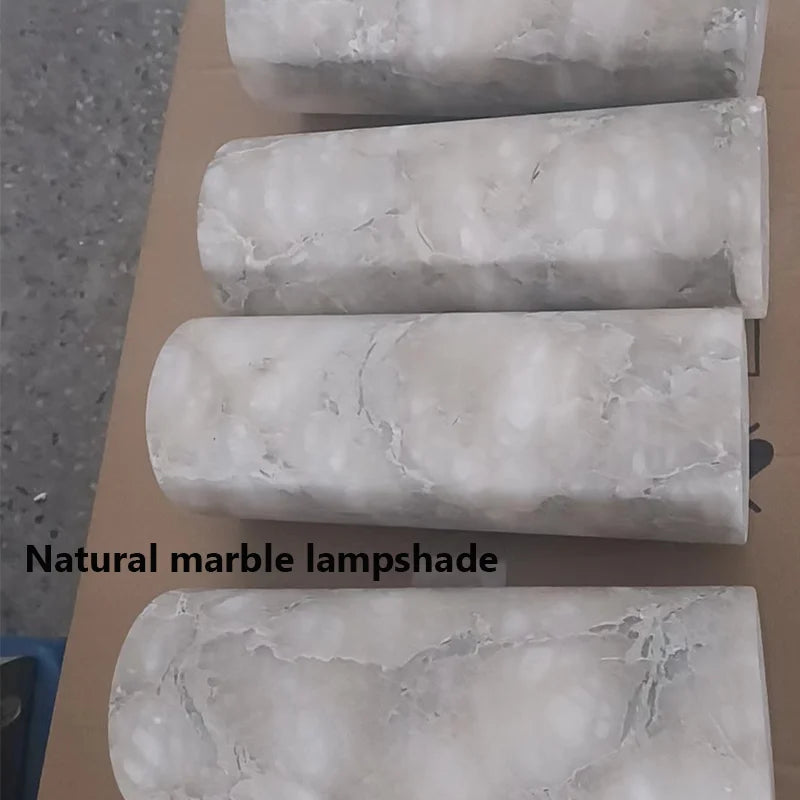 Modern Luxury Natural Marble Wall Lamp Royal Lights & Home Decor