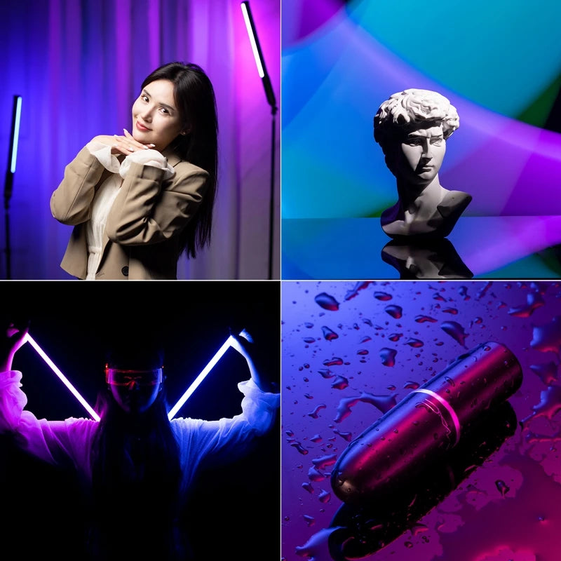 VL119 Handheld RGB Colorful Stick Light 19.68 inch Handheld LED Light