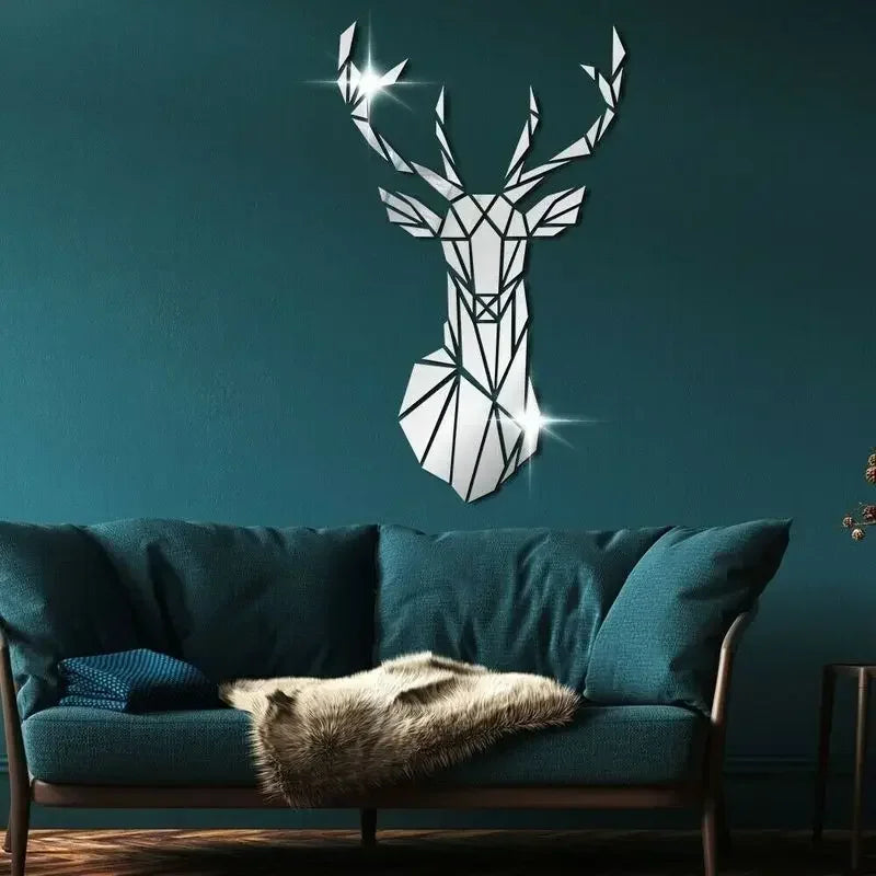 3D Mirror Wall Stickers Nordic Style - Royal Lights & Home Decor