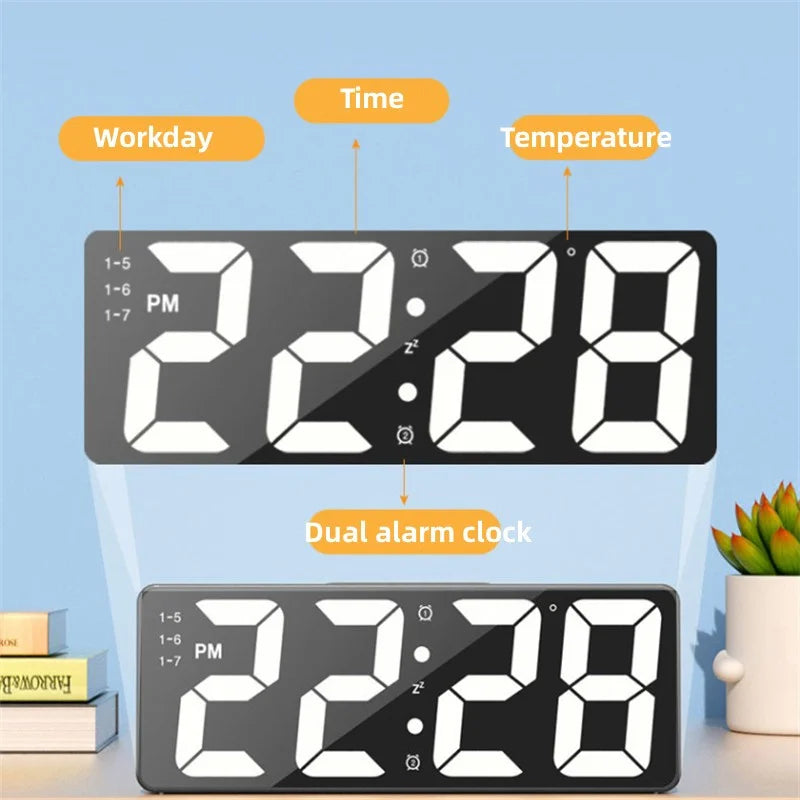Latest Digital LED Alarm Clock Royal Lights & Home Decor
