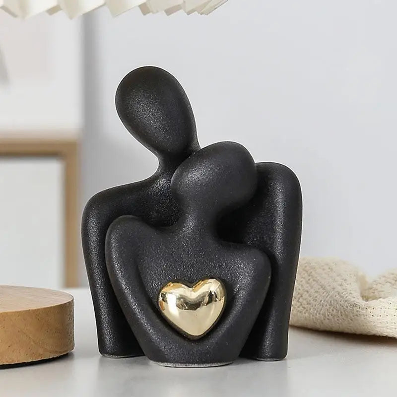Decorative Abstract Couple Statue Modern Decoration Royal Lights & Home Decor