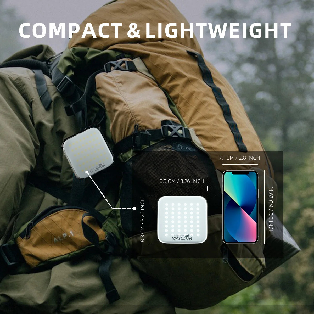 Camping Lights Waterproof IPX6 SMD Rechargeable Royal Lights & Home Decor