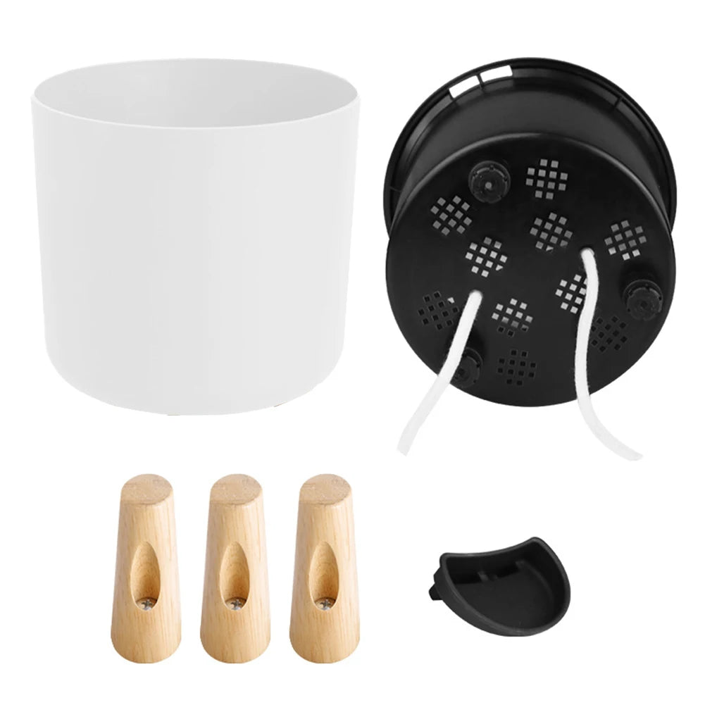 Floor-standing Round Flower Pot Royal Lights & Home Decor