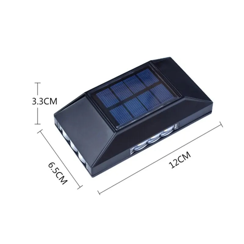 12 led Staircase Villa Balcony Lighting Solar Sensor Wall Lights Royal Lights & Home Decor