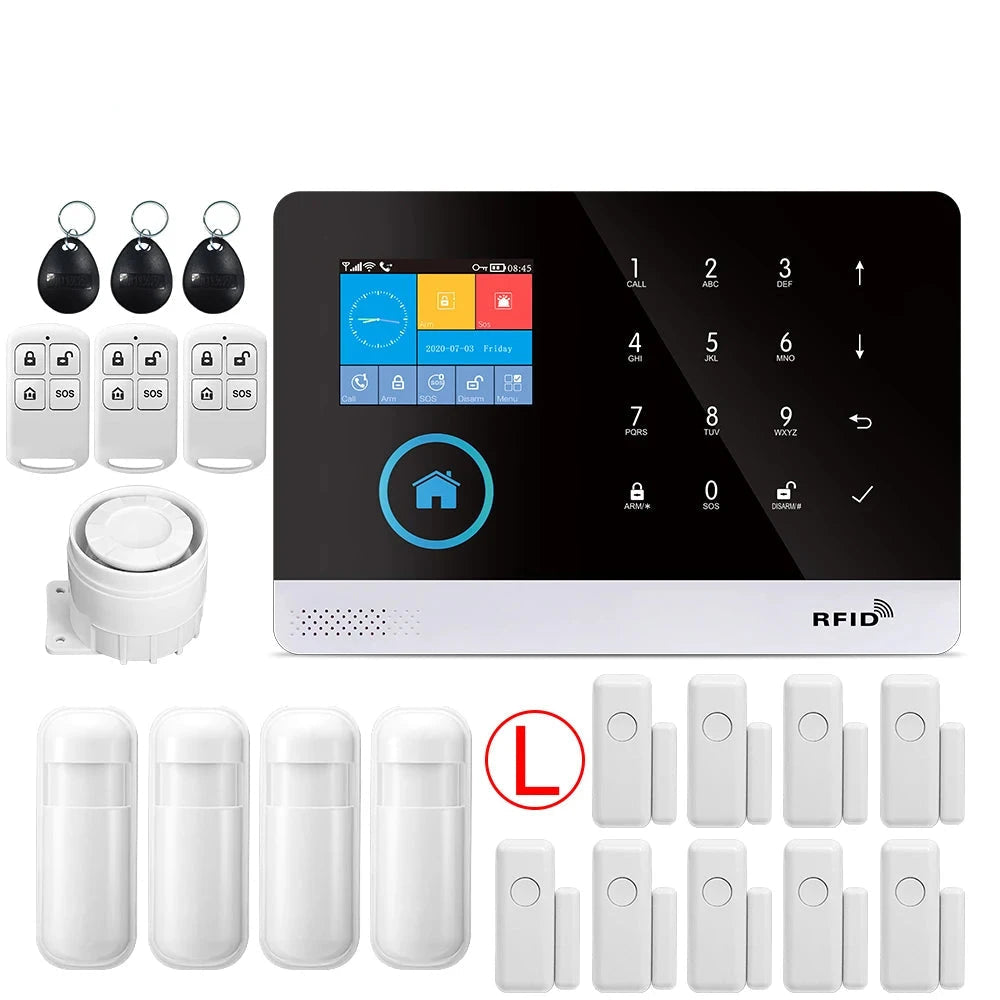 Alarm System for Home Burglar Security